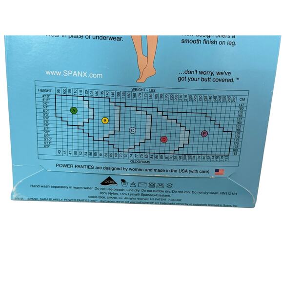 Spanx Power Panties Shapewear E Bare Nude Tummy Slimming Plus Size Smoothing - Picture 8 of 10